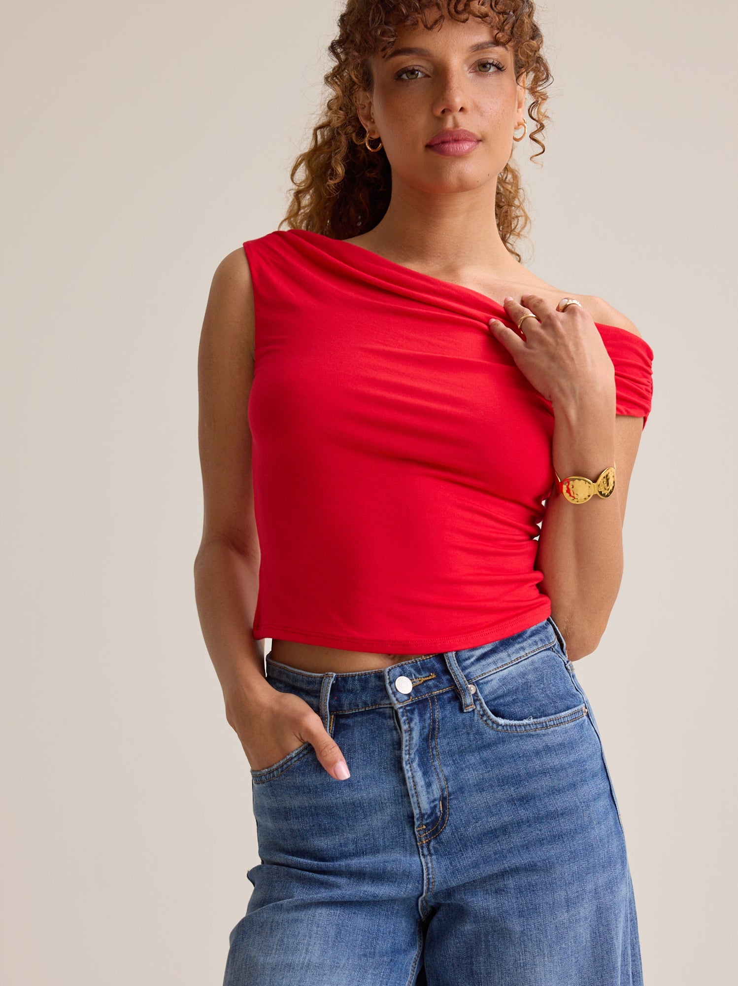 Amayah Asymmetrical Top