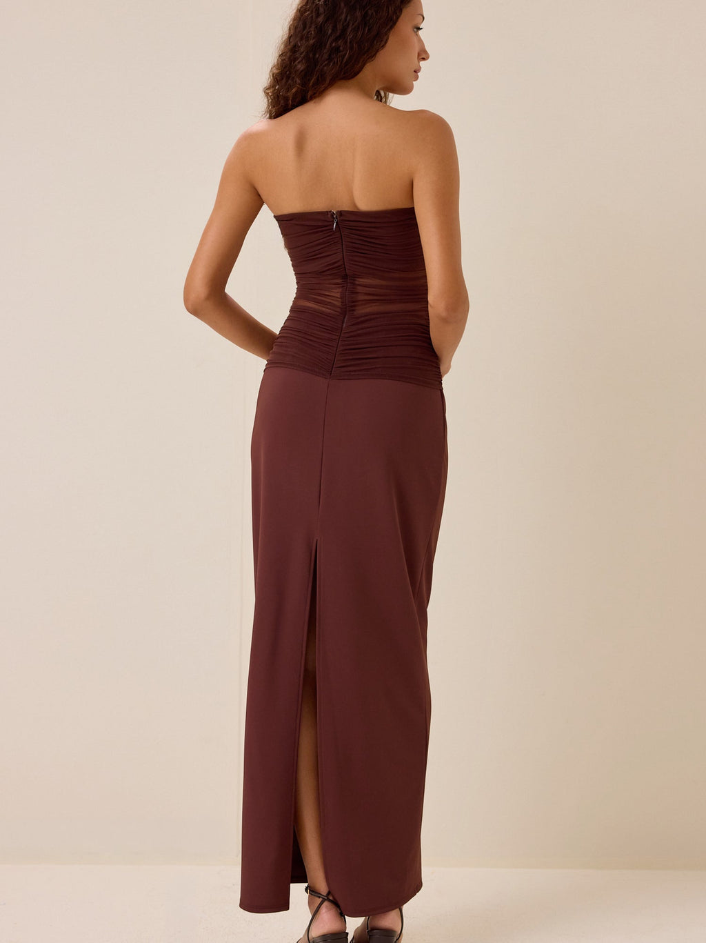 Paislee Mesh Maxi Dress