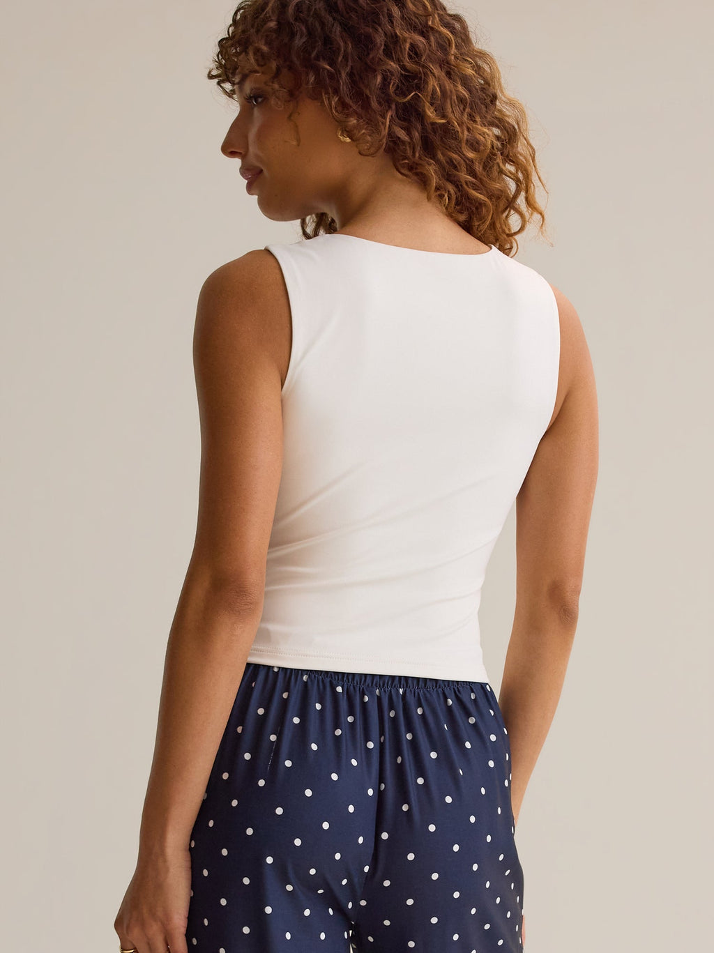 Bree Knot Shoulder Tank