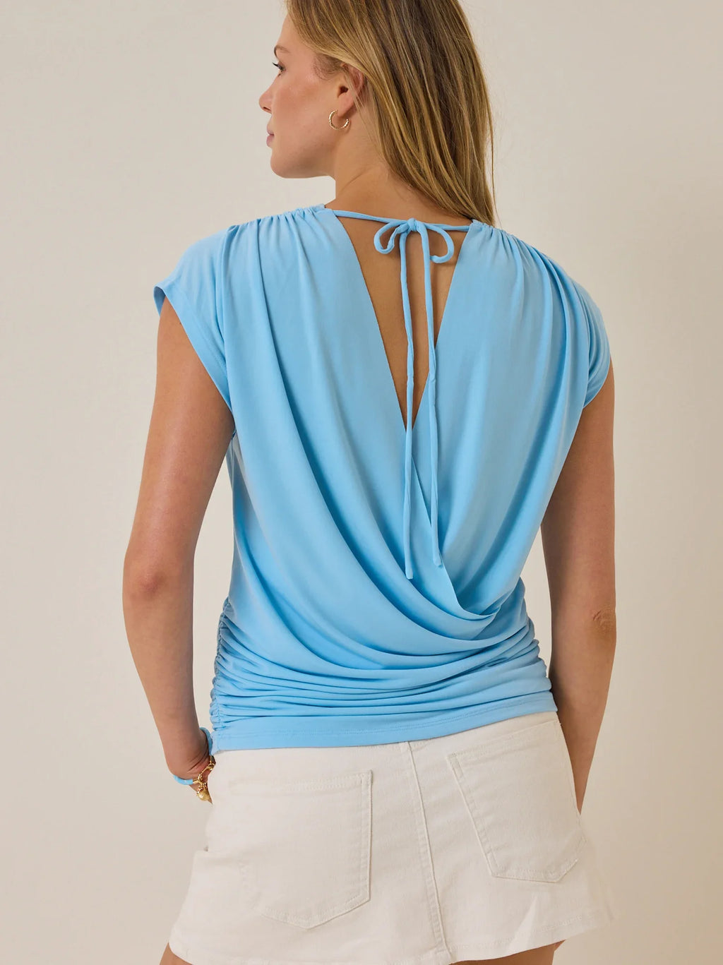 Hart Tie-Back Wrap Top