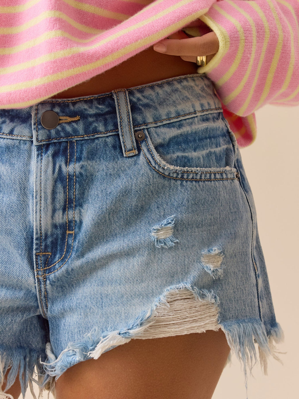Ness Denim Shorts