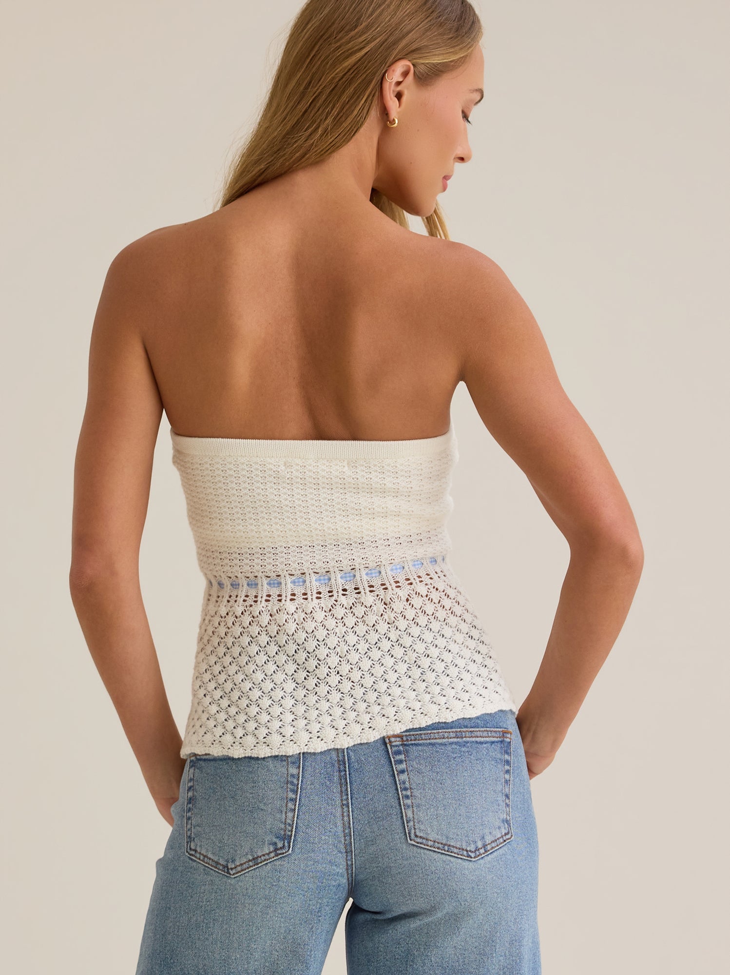 Siena Crochet Tube Top