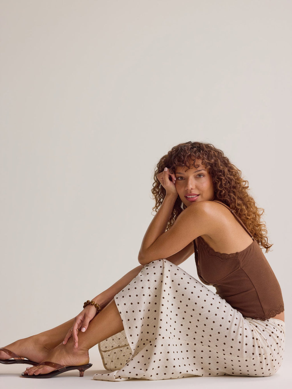 Isla Lace Trim Tank