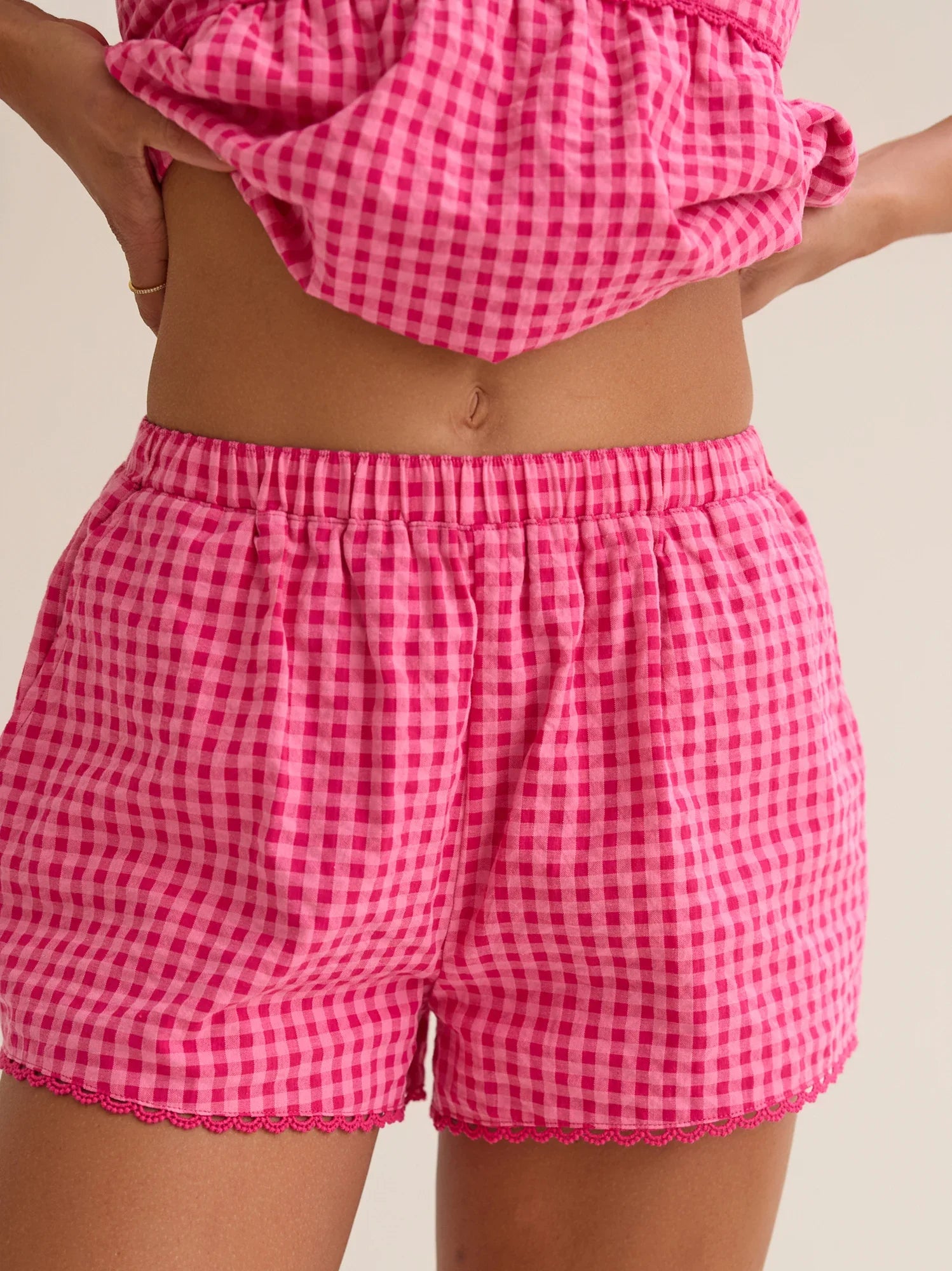 Kenlee Gingham Short