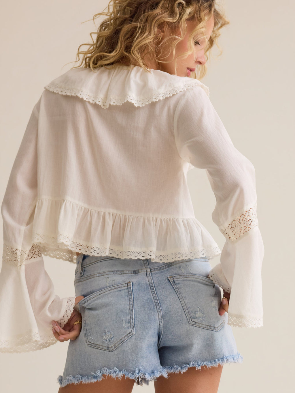 Anya Fayed Denim Short