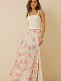 Kelsey Tiered Floral Maxi Skirt