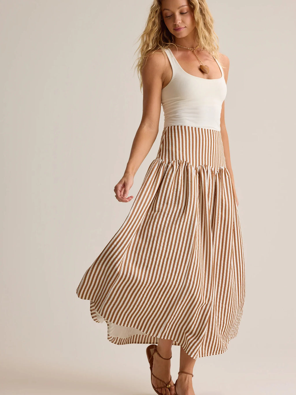 Clover Drop Waist Skirt