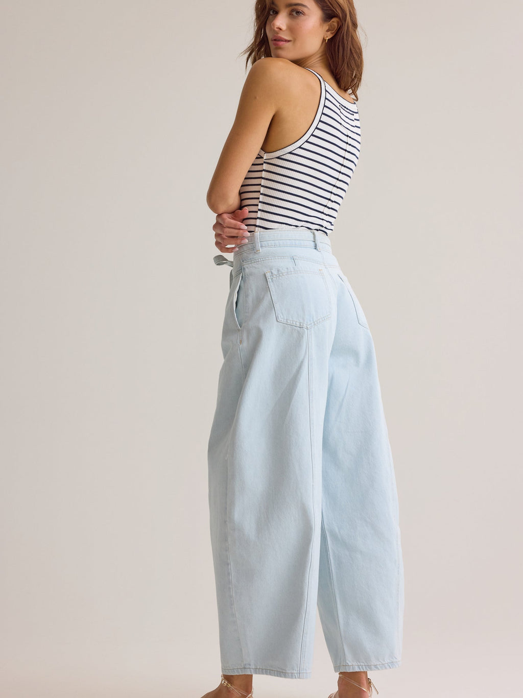 Moxie Barrel Tie Pants