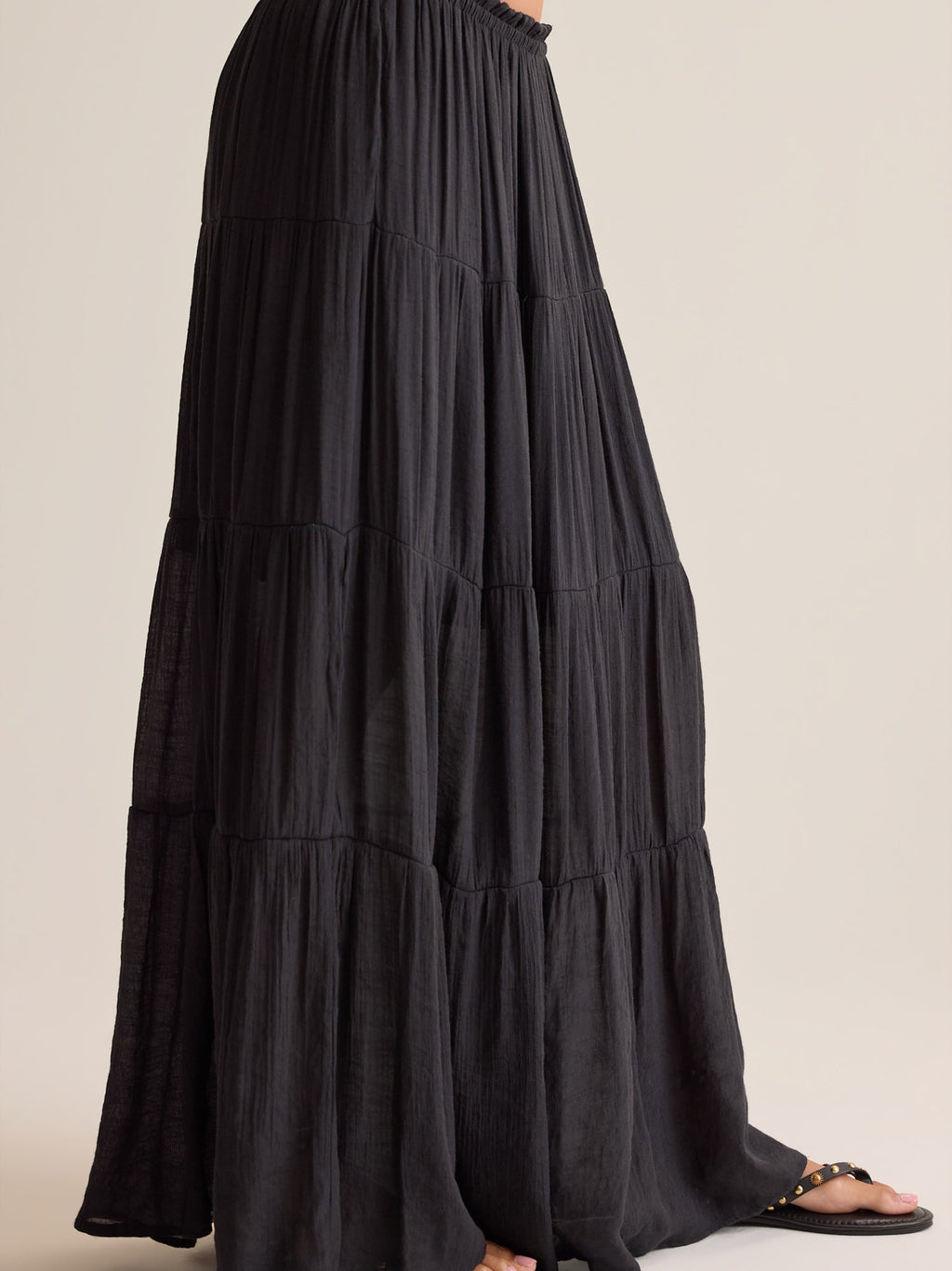 Tate Tiered Flowy Maxi Skirt