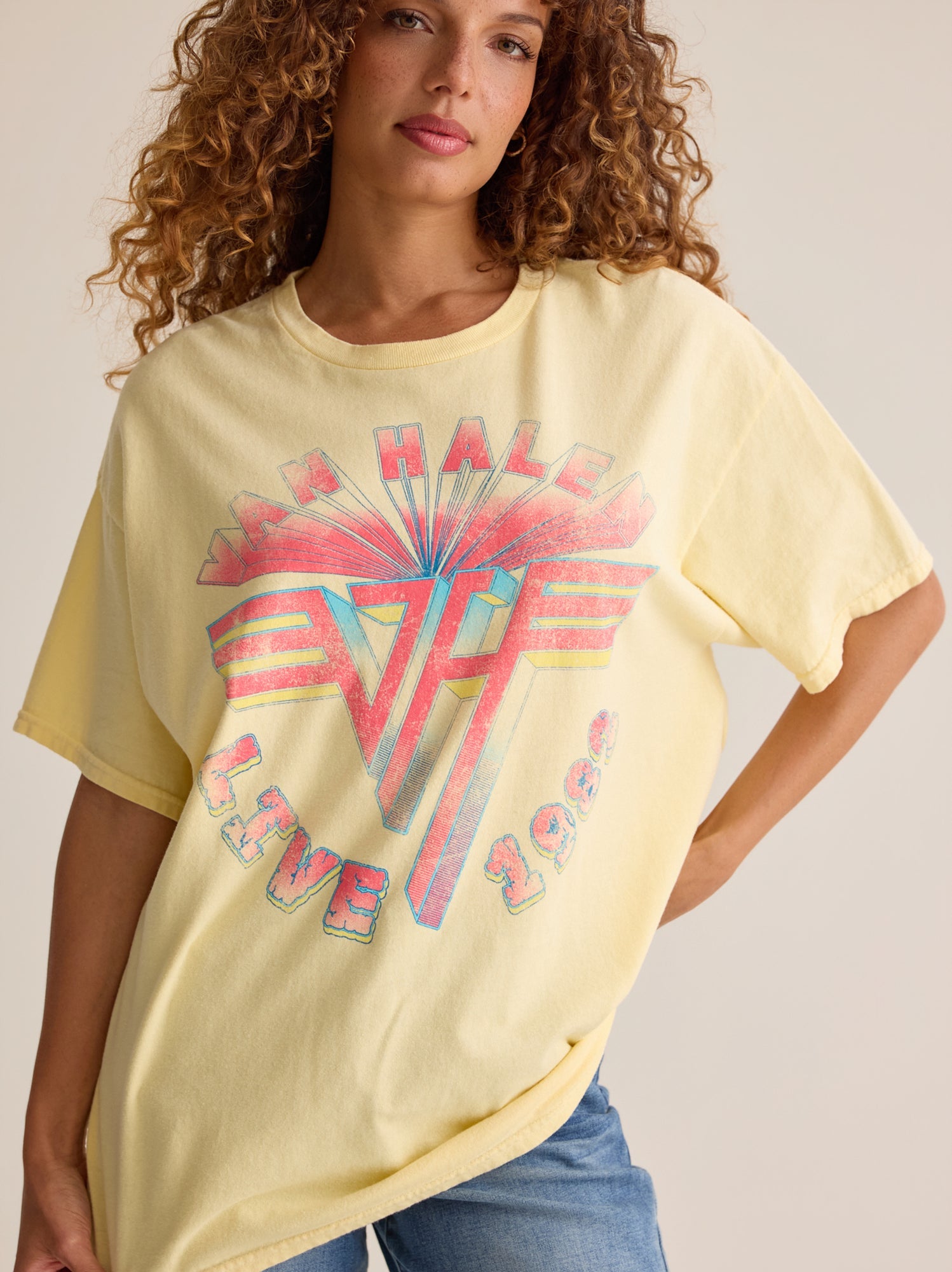 Van Halen Oversized Tee