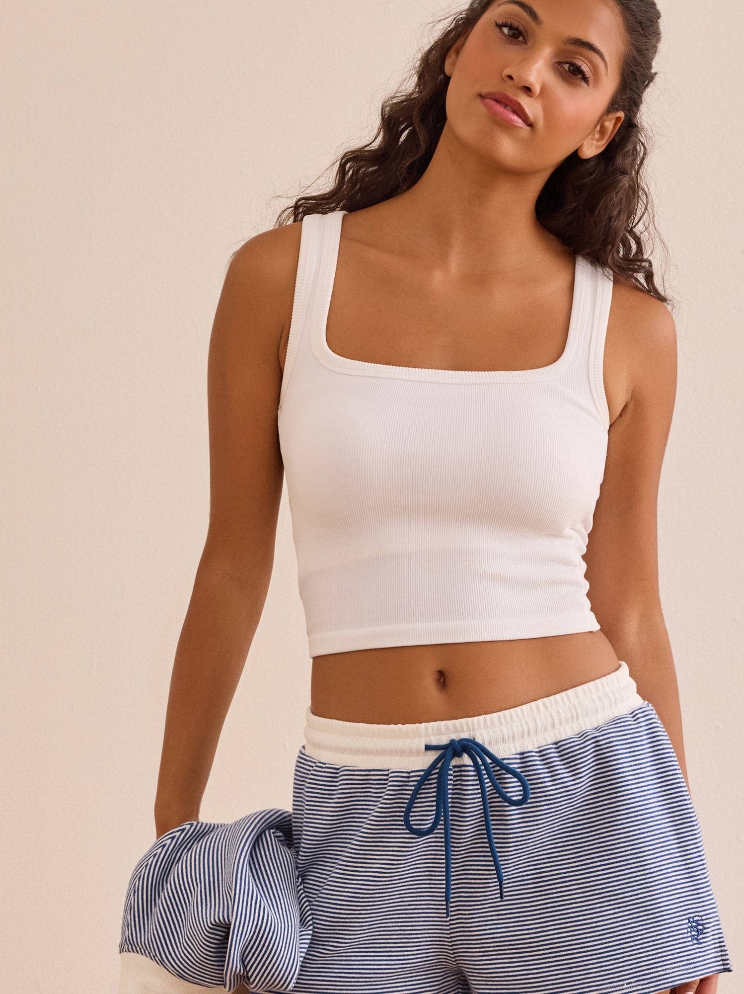 Step Out Striped Shorts