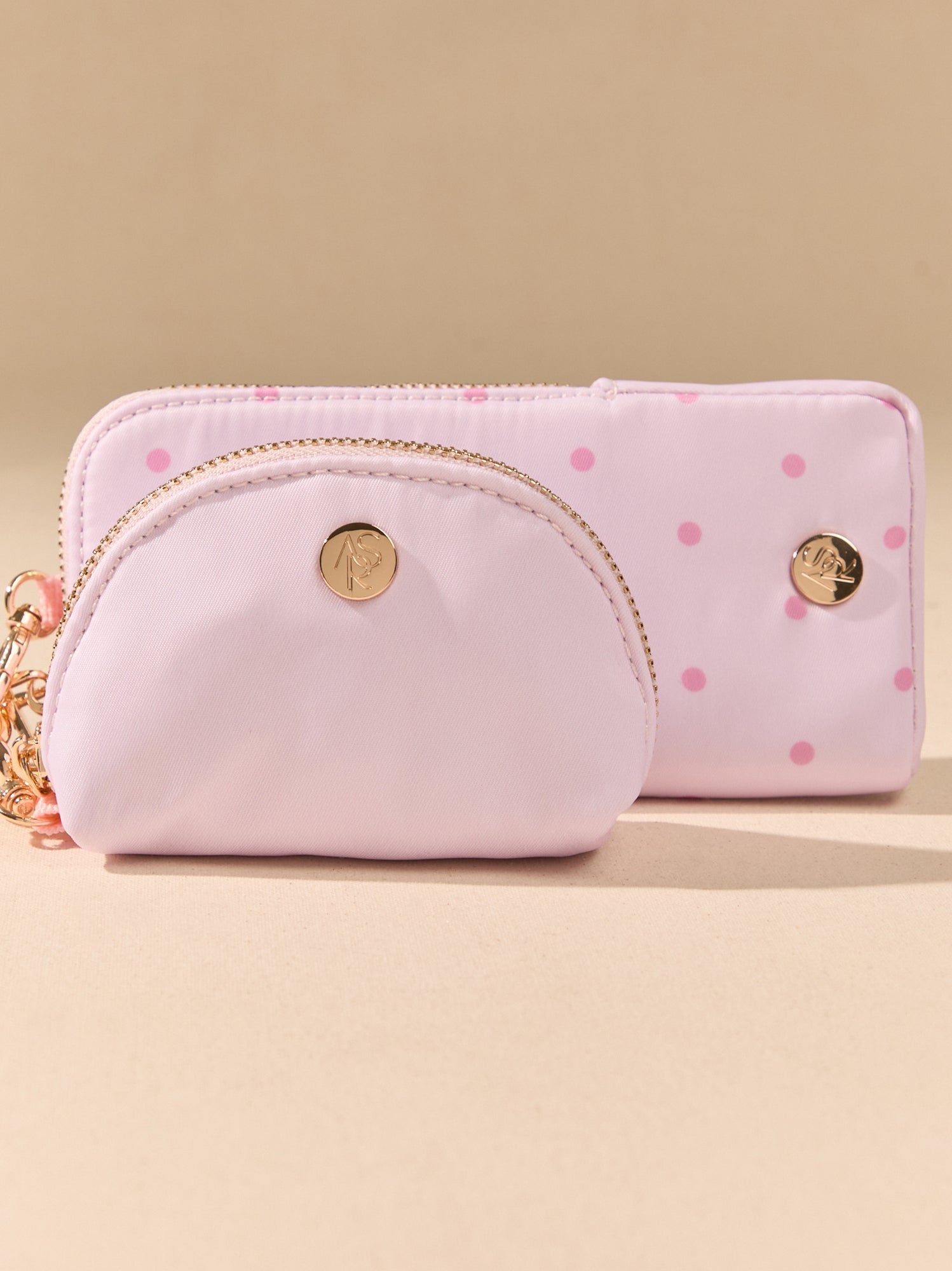 Polka Dot Wrist Wallet