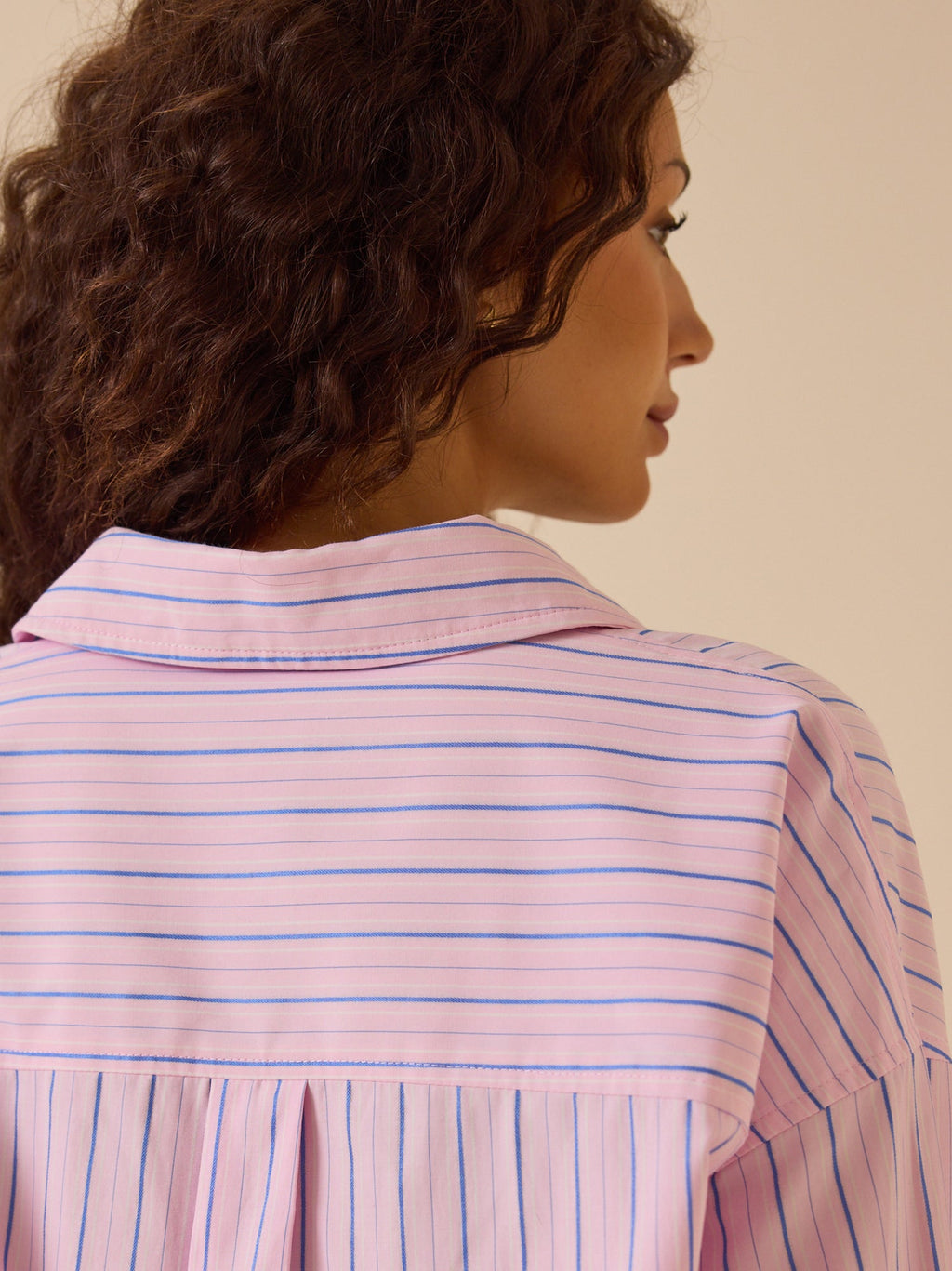 Suri Striped Button Down