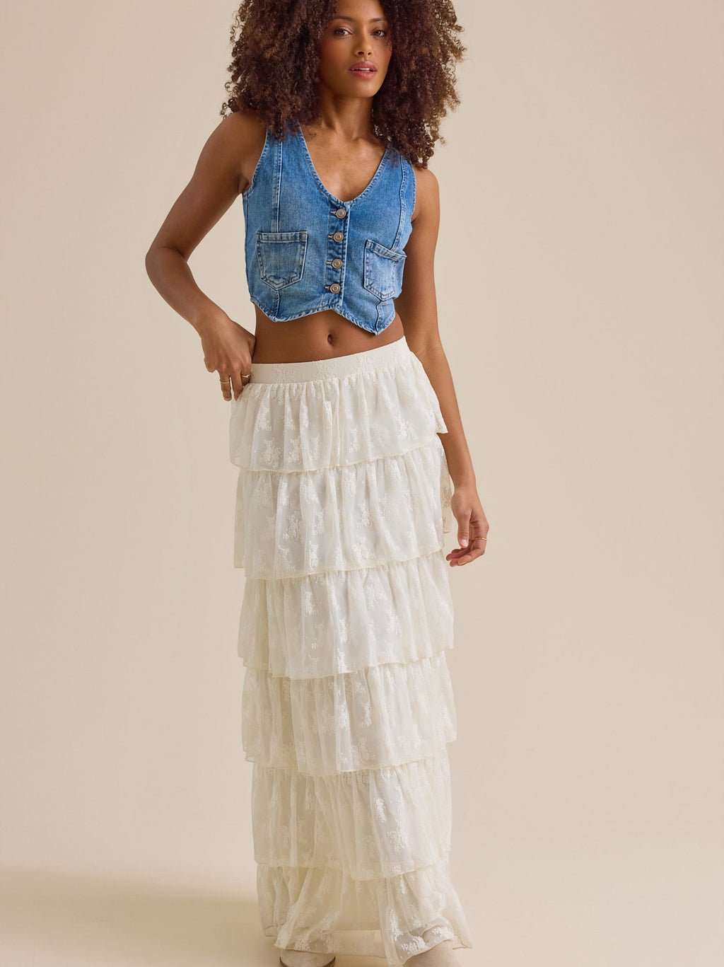 Florence Denim Vest