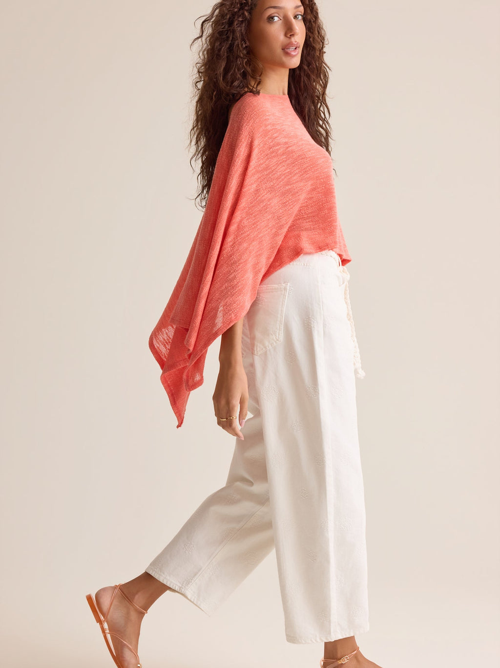 Peggy Poncho Top