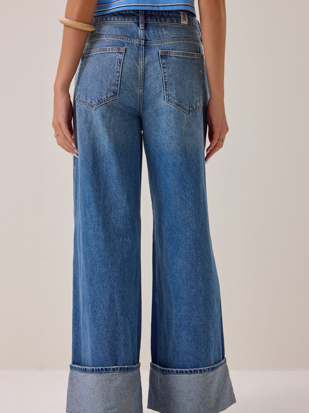 Resa Roll Cuff Jeans