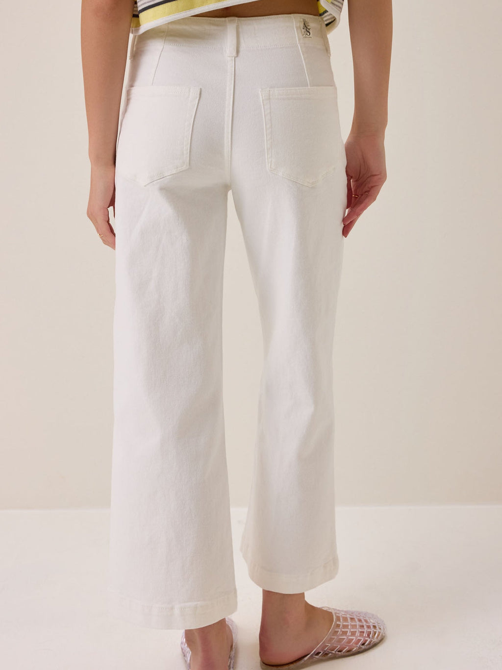 Everly Wide Leg Crop Jean