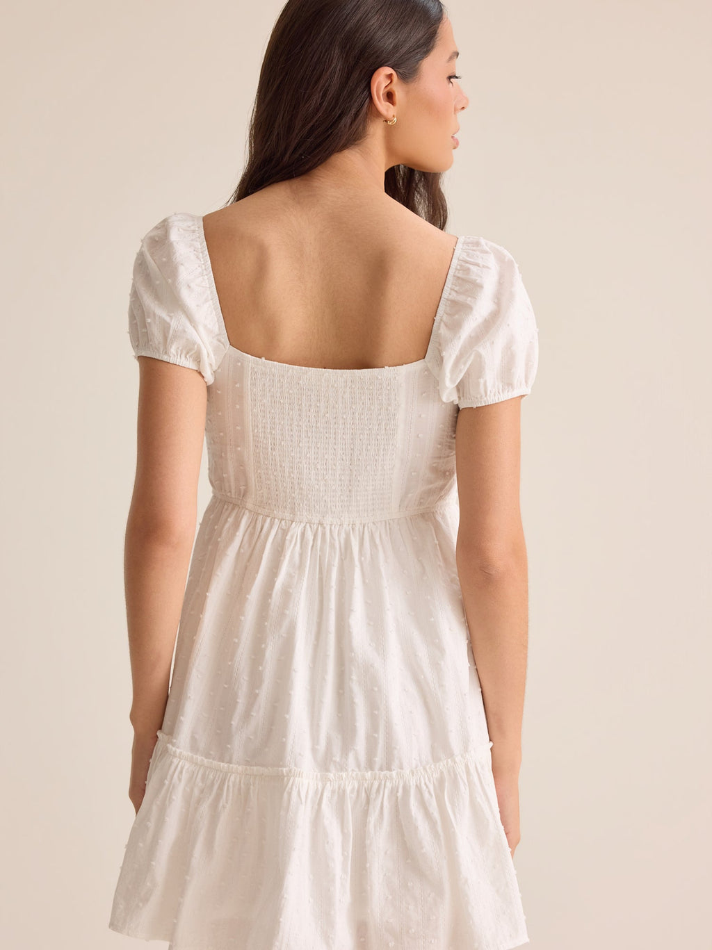 Elira Puff Sleeve Mini Dress