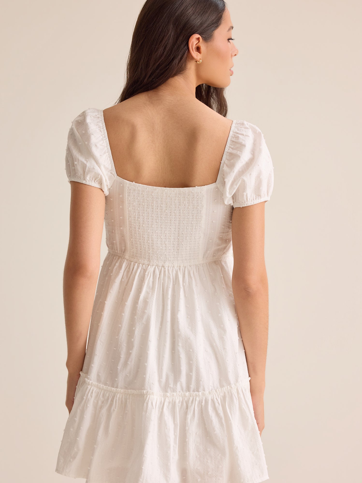 Elira Puff Sleeve Mini Dress