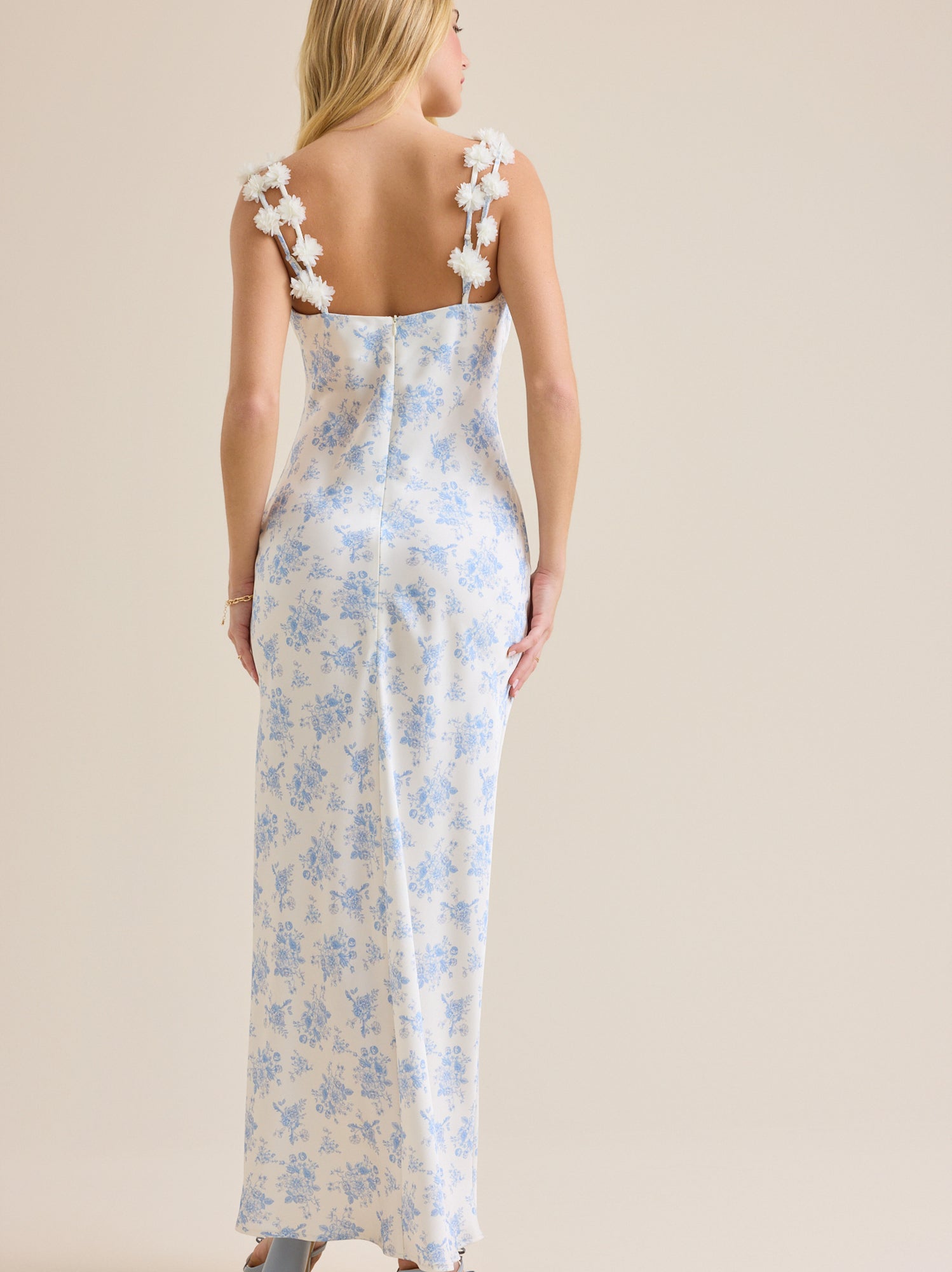 Mina Floral Strap Maxi