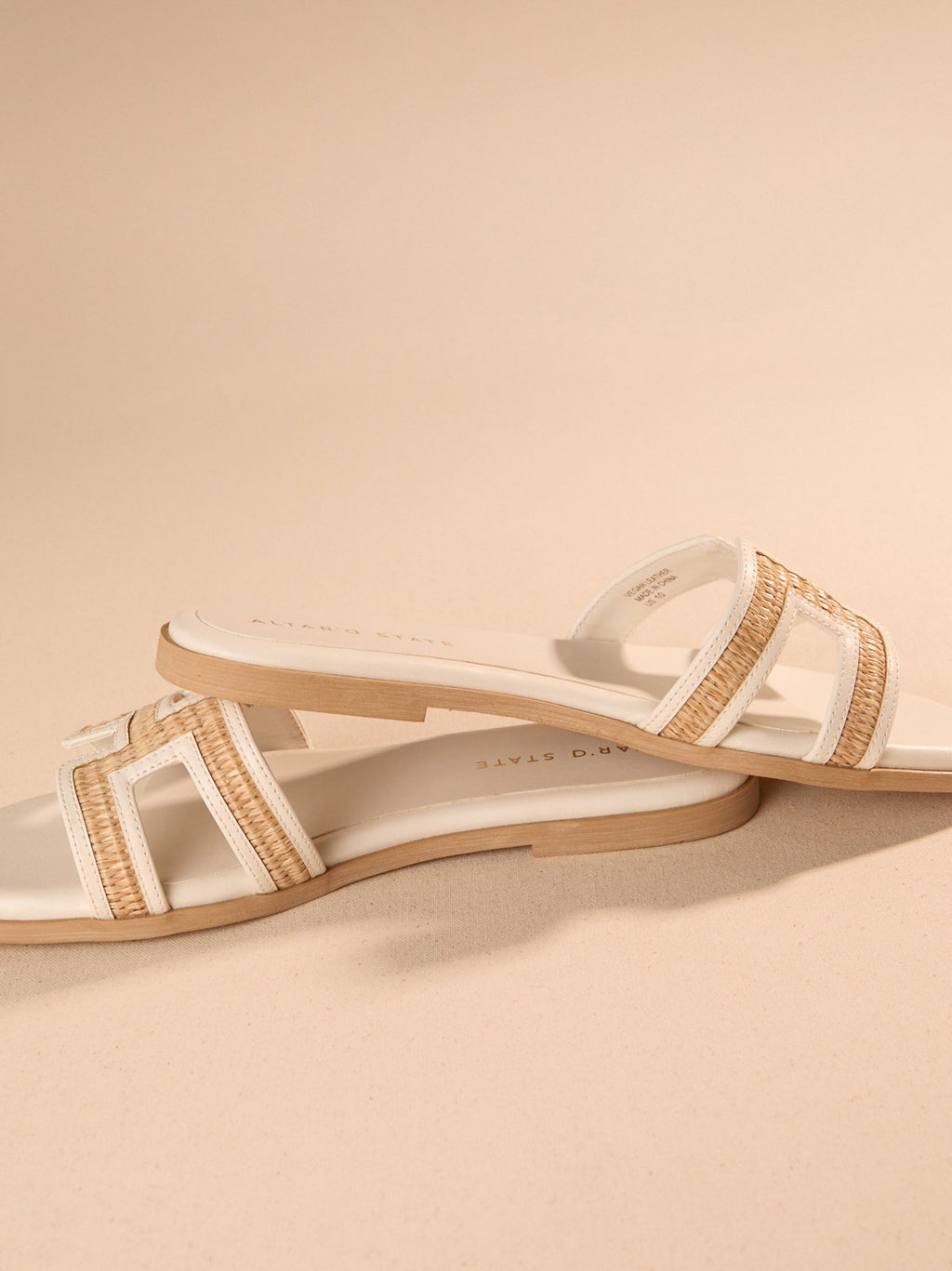 Enid Raffia Sandal