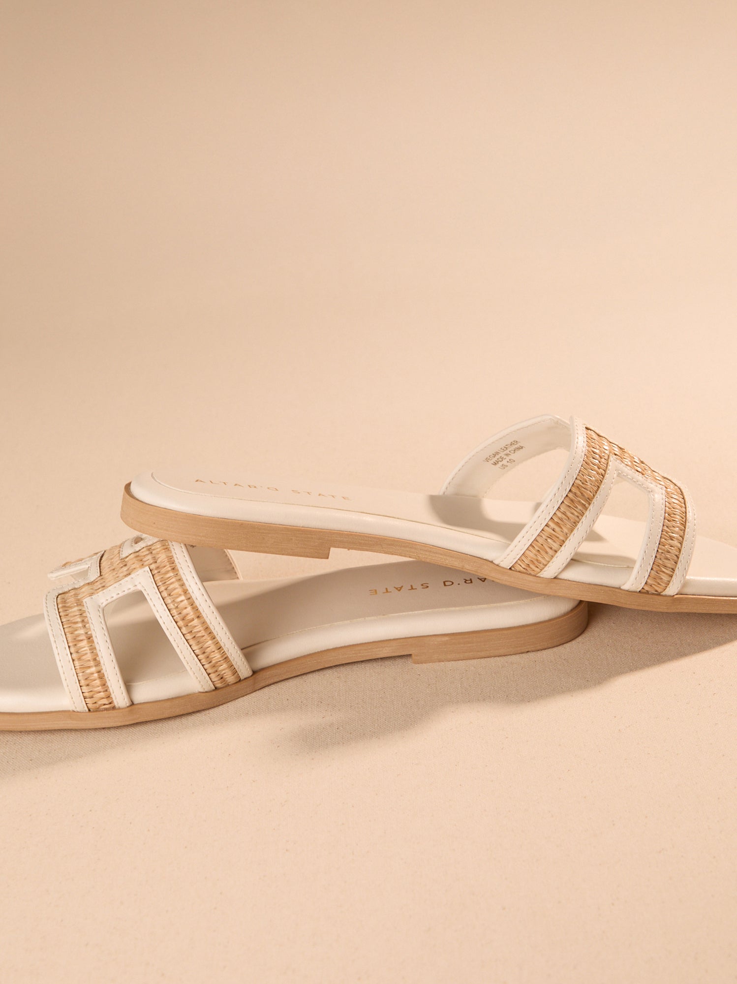 Enid Raffia Sandal