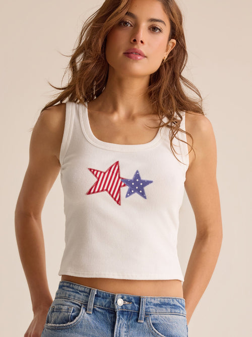 Americana Star Tank Top