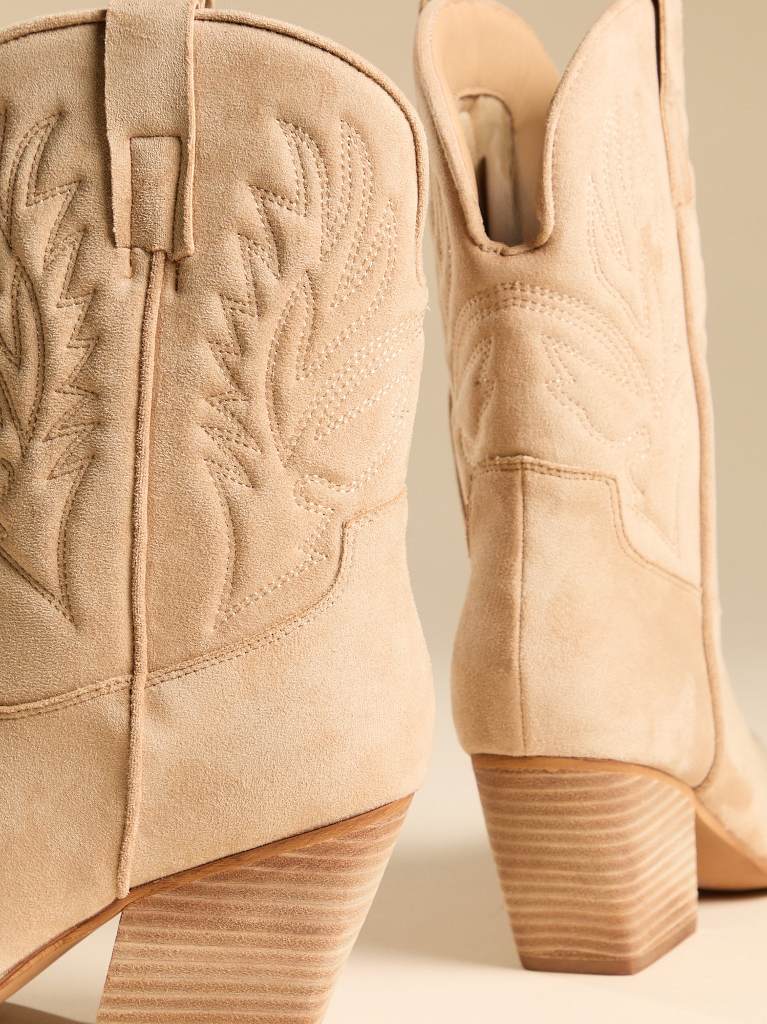 Nicole Beige Bootie