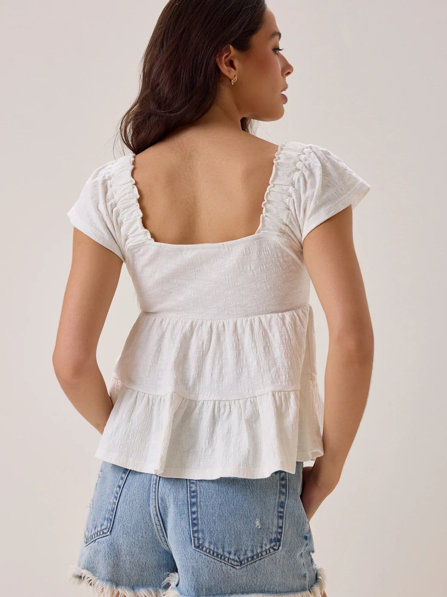 Leylani Tiered Babydoll Top