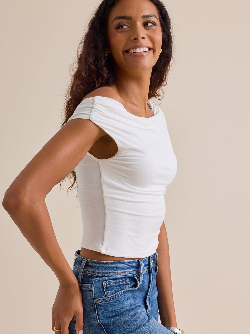 Amayah Asymmetrical Top