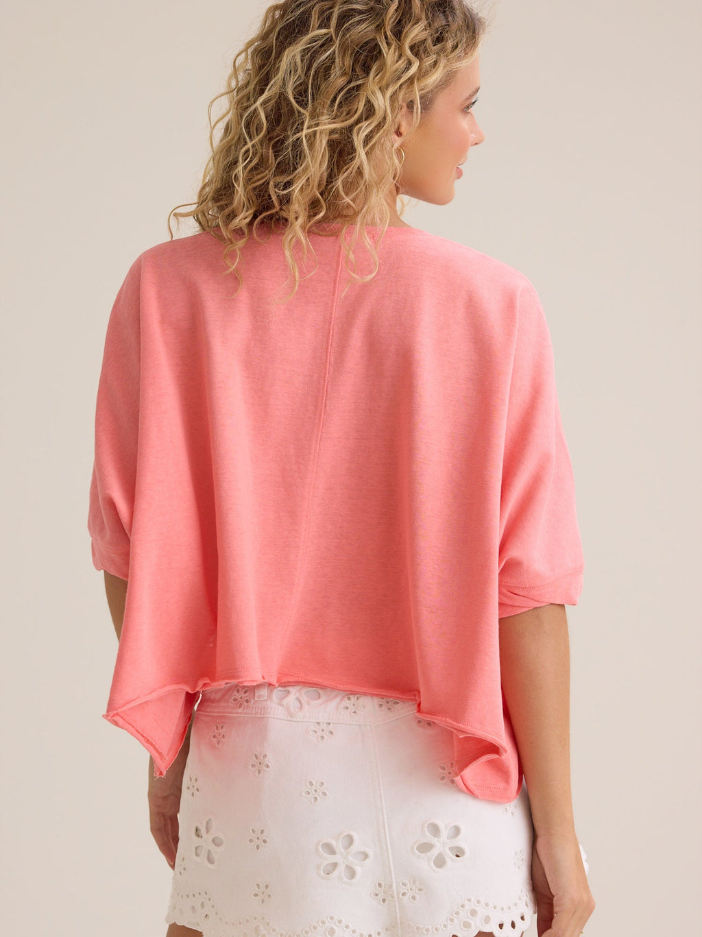 McKenna Oversized Boxy Crop Tee