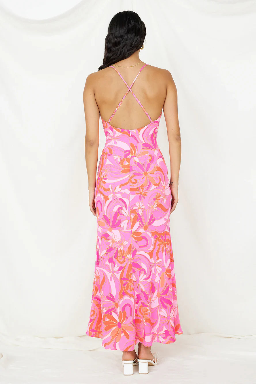 Pinky Promise Maxi Dress Pink