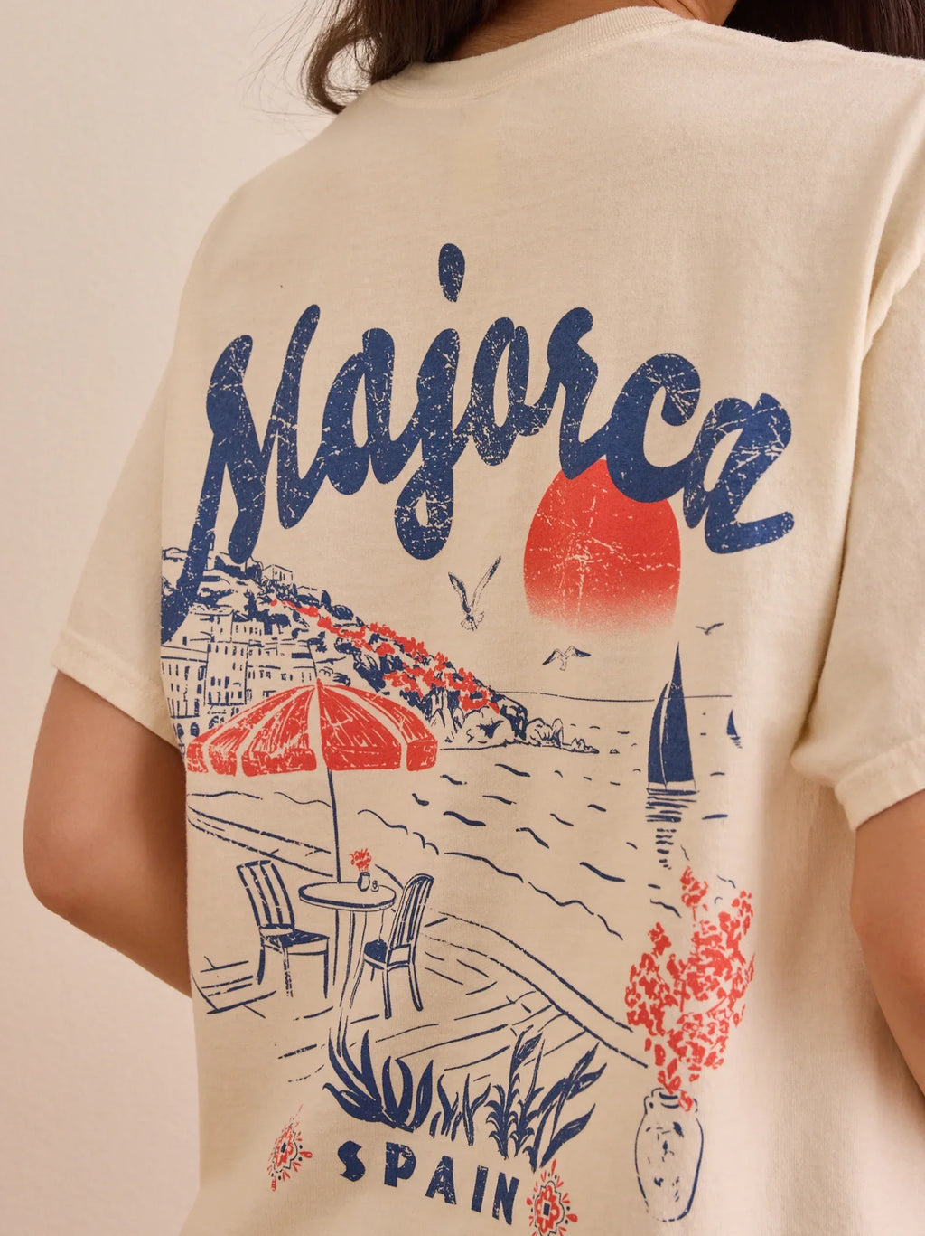 Majorca Oversized Graphic Tee