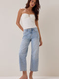 Brooklyn Embellished Straight Leg Jeans
