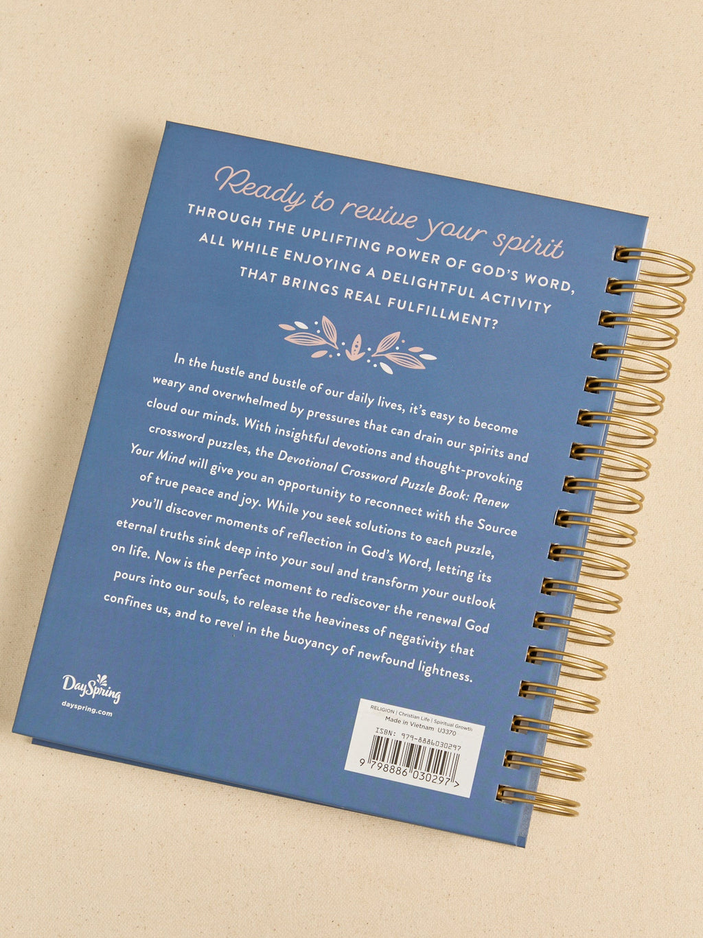 Renew Your Mind Devotional Crossword Puzzle Book