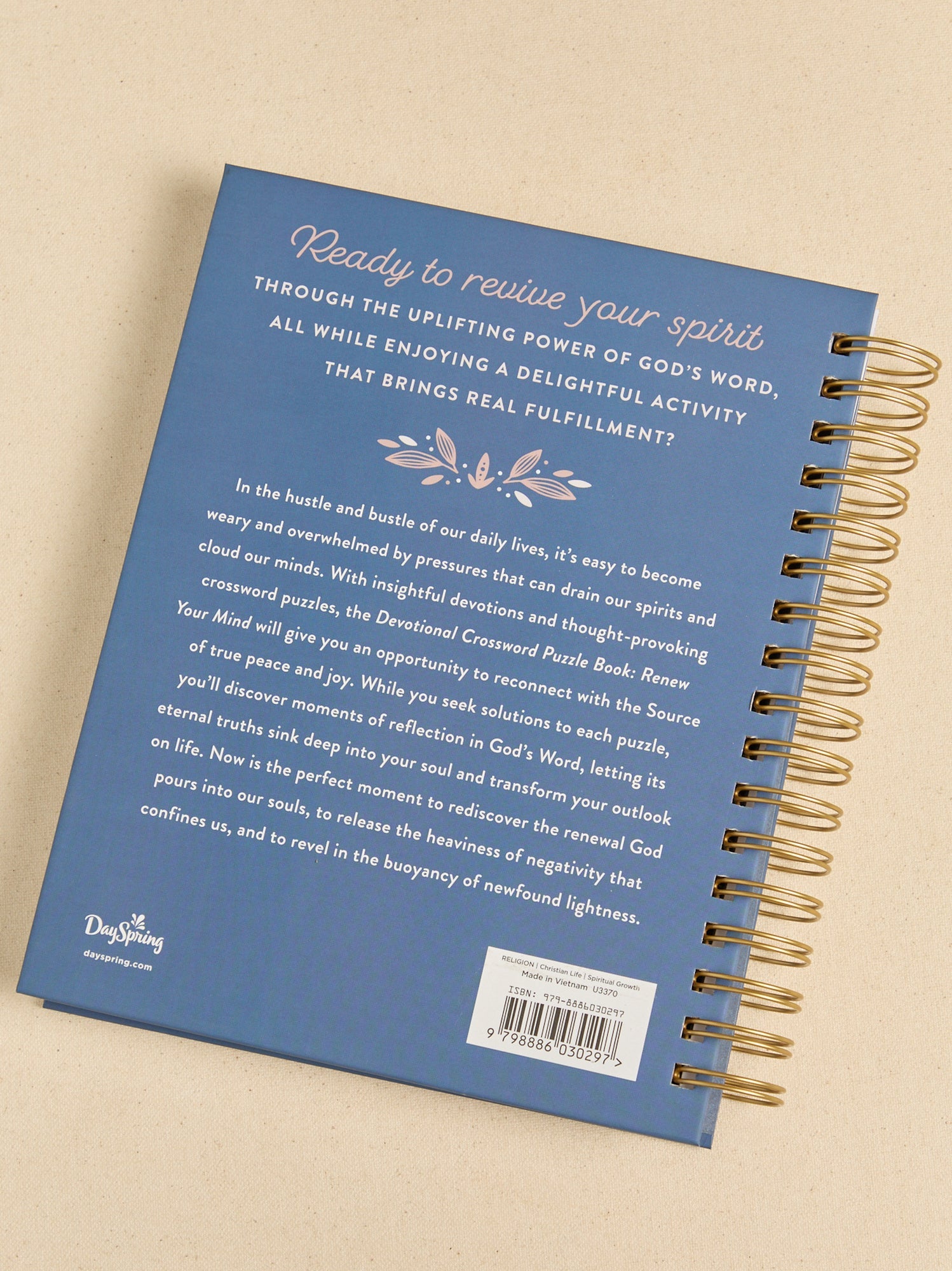 Renew Your Mind Devotional Crossword Puzzle Book