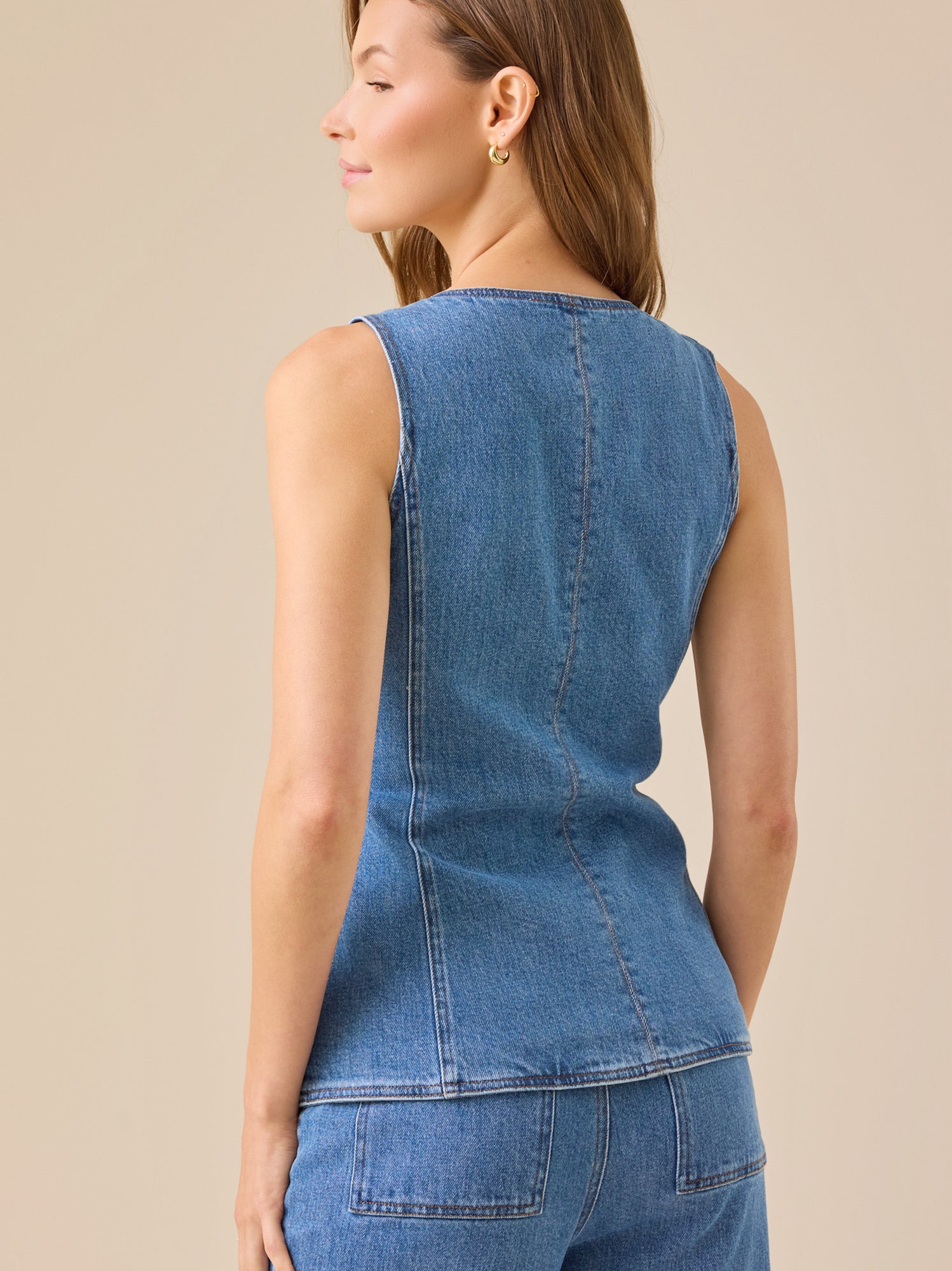 Lyra Denim Vest