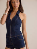 Rori Denim Mini Shorts