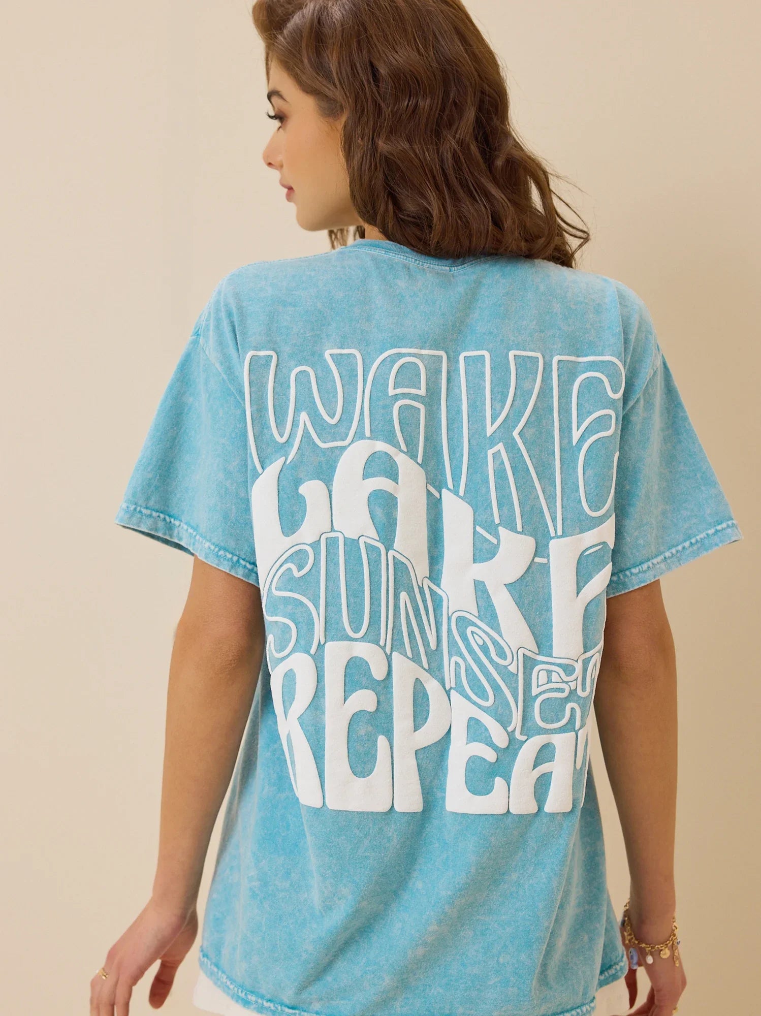 Wake Lake Sunset Repeat Tee
