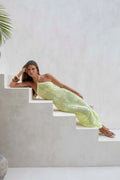 Dreamer Knit Maxi Dress Yellow