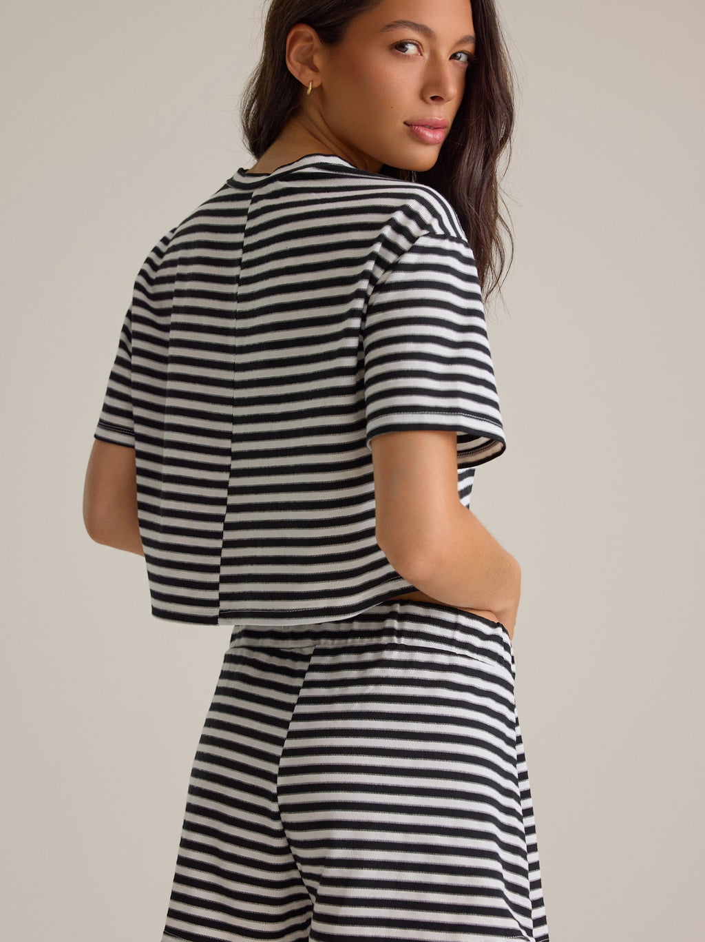 Nyra Stripe Relaxed Top