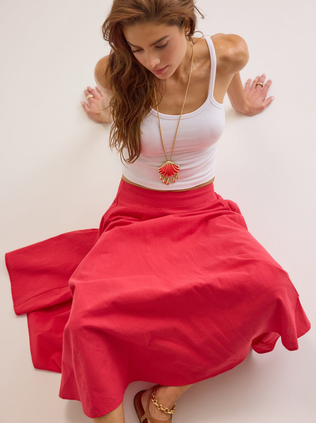 Lunella Linen Skirt