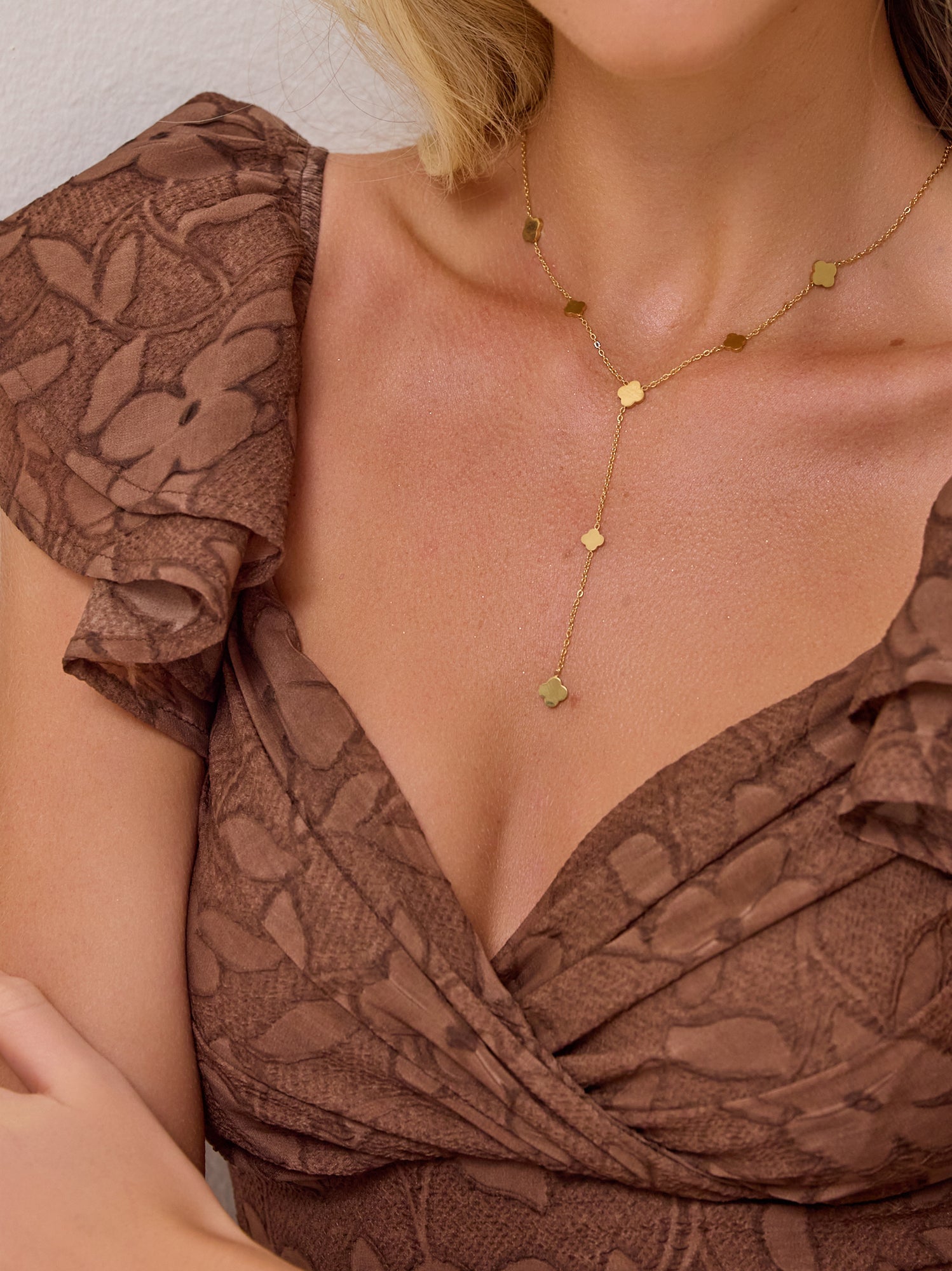 Lucky Charm Drop Necklace