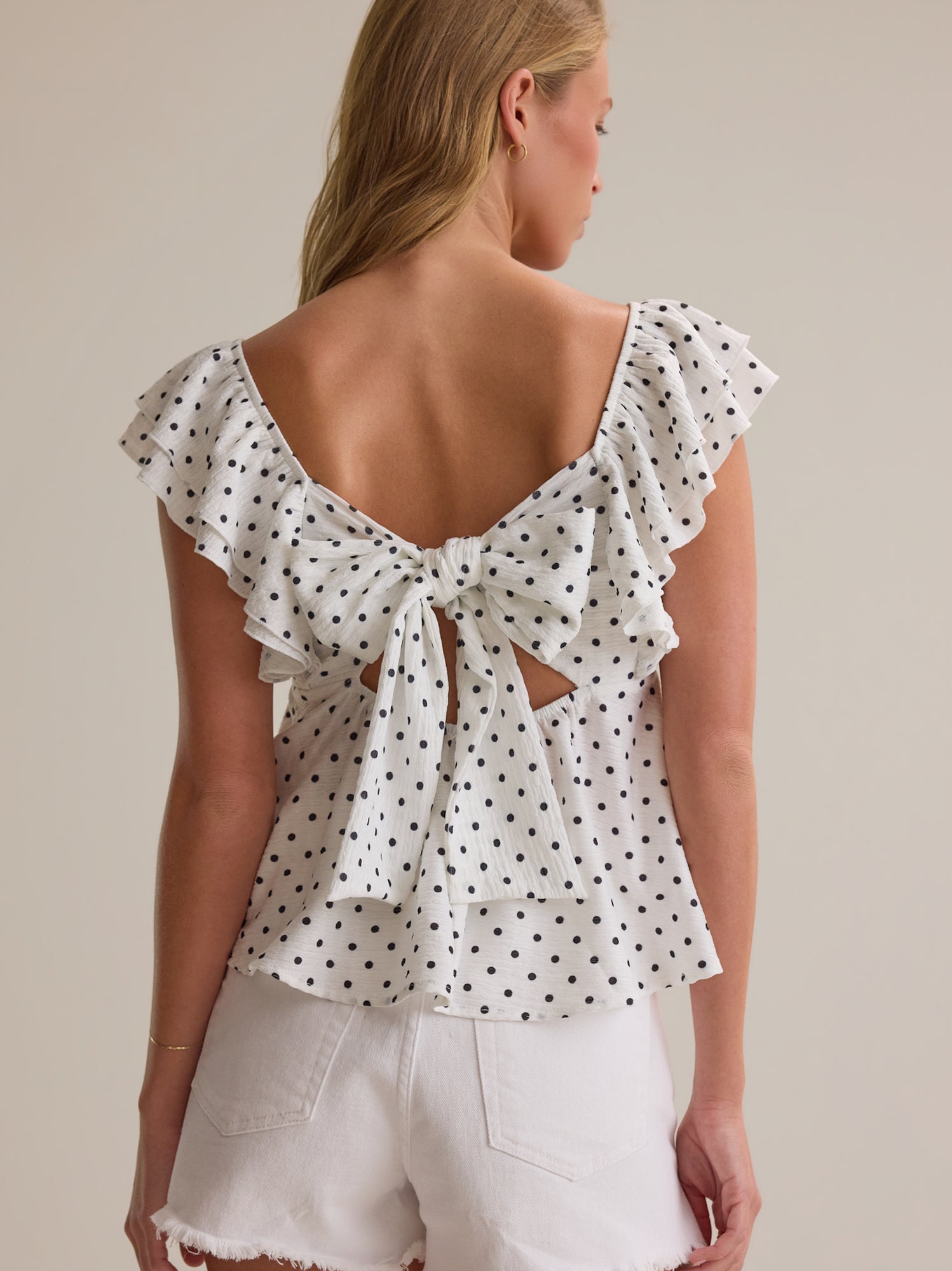 Morgan Polka Dot Top