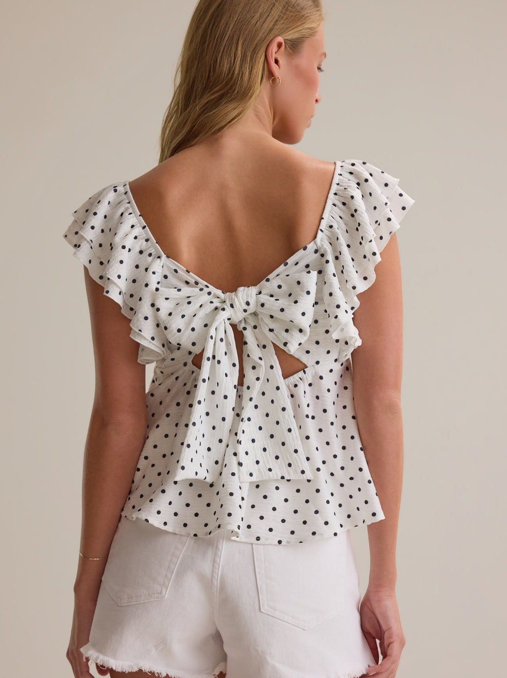 Morgan Polka Dot Top