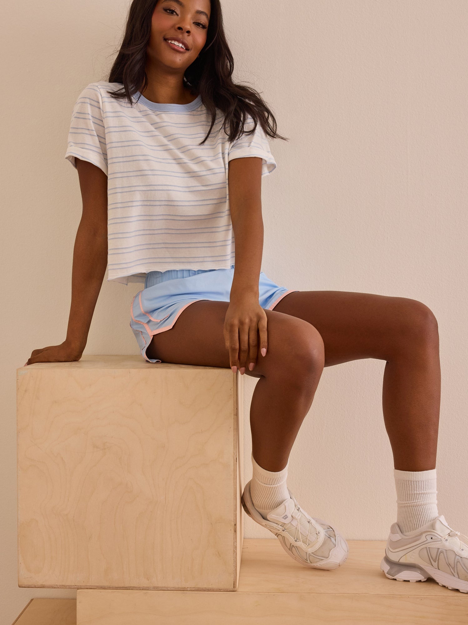 Linear Pace Boxy Tee