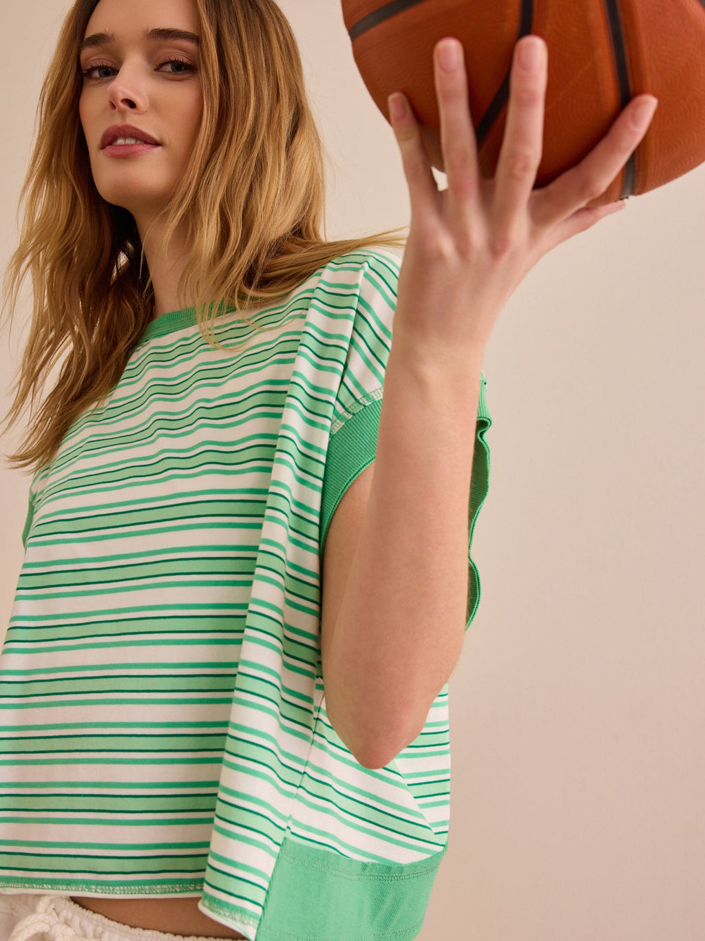 Sprint Stripe Tee