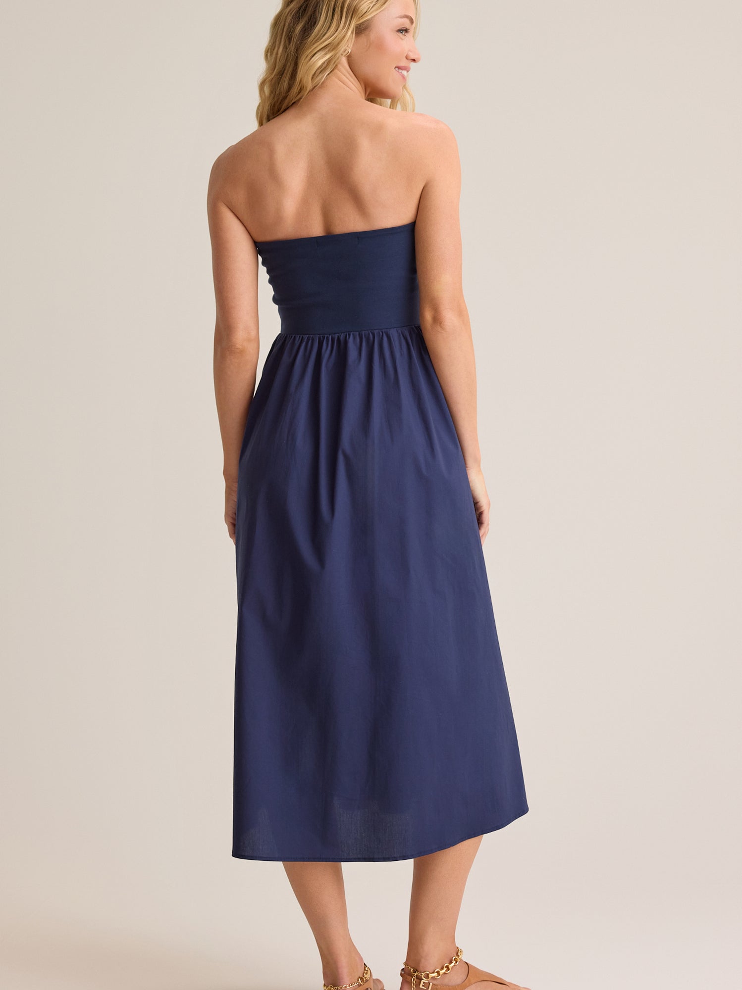 Charli Strapless Midi Dress