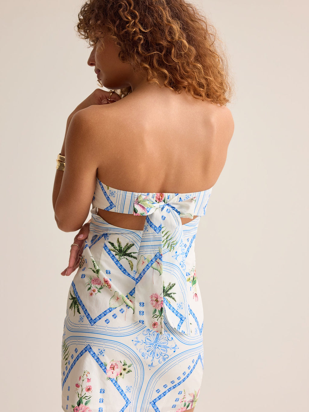Reina Floral Mini Dress