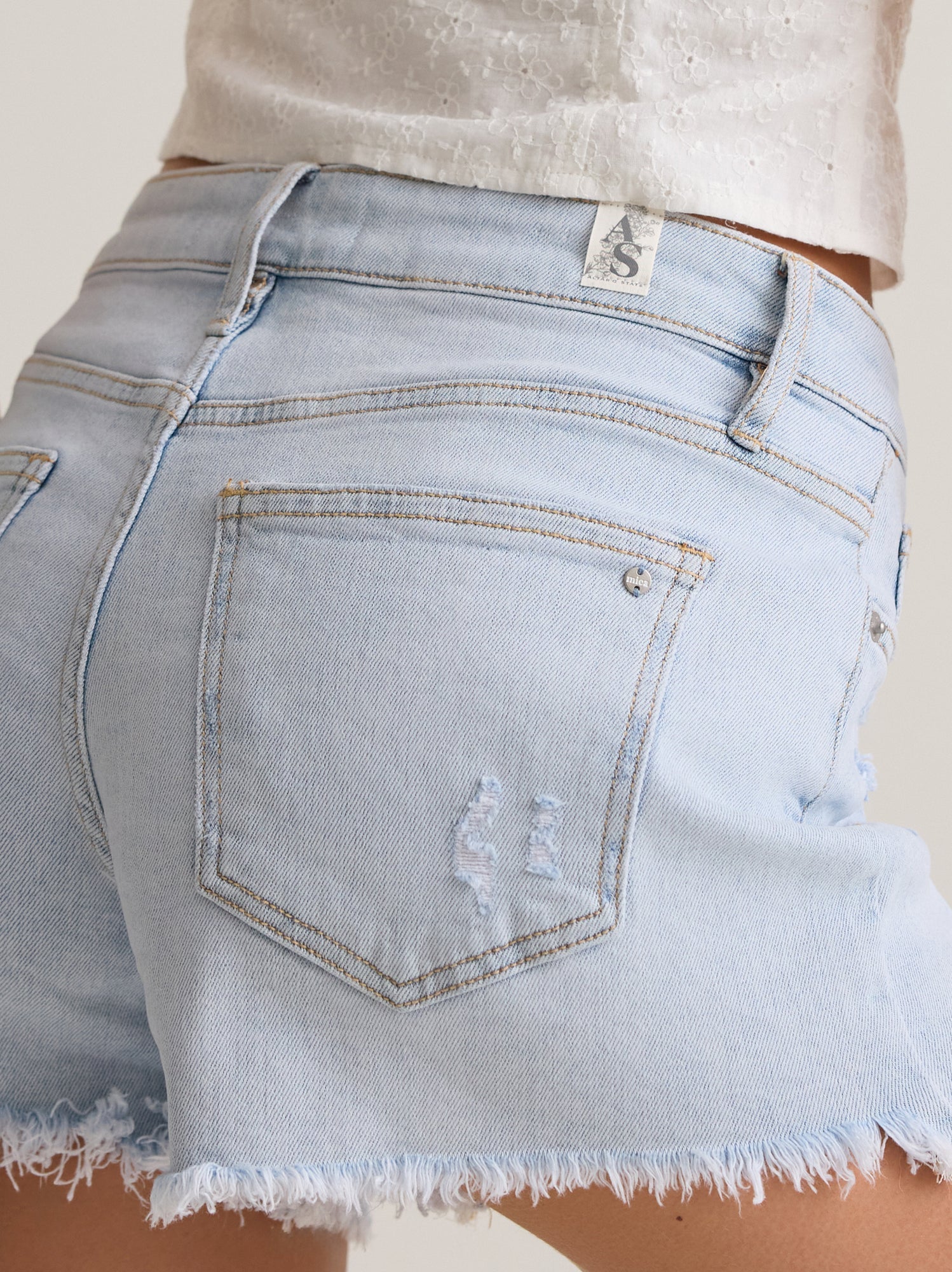 Julia Fray Jean Shorts